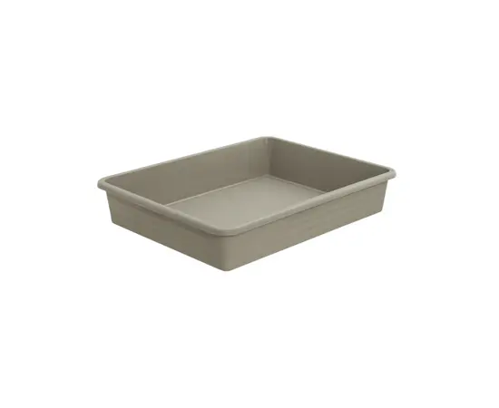 Ящик для хранения пластиковый Aleana 18,2x13,6x6см какао