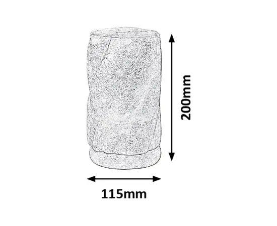 სანათი Rabalux Hekla 1 Е14 2677 სანათი Rabalux Hekla 1 Е14 2677