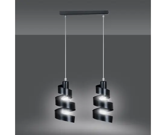 Подвес EMIBIG Saga 2 E27 2x MAX 40W черный