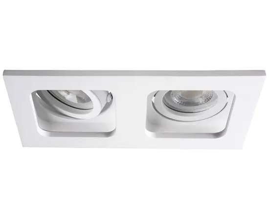 Светильник точечный KANLUX REUL 2xDTL W/W GX5.3/GU10 2x MAX 10W Светильник точечный KANLUX REUL 2xDTL W/W GX5.3/GU10 2x MAX 10W
