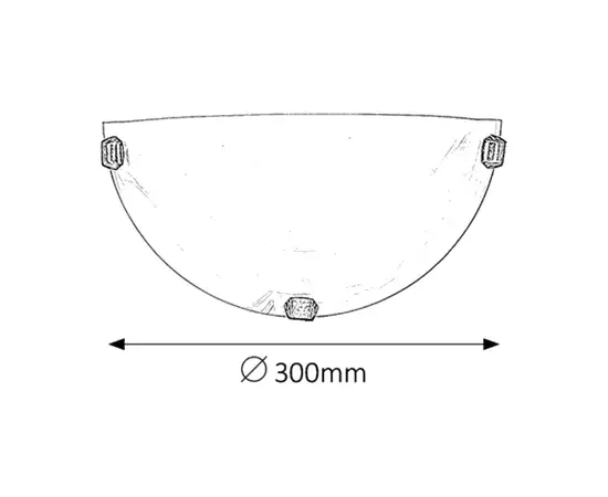 Wall lamp Rabalux 3003 Alabastro 1 E27 60w white Wall lamp Rabalux 3003 Alabastro 1 E27 60w white