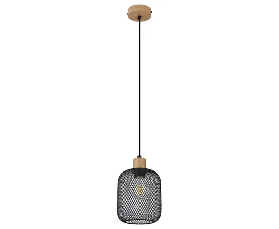 საკიდი Rabalux 3131 Grendel 1 E27 60 შავი ლითონი