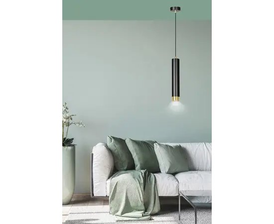 Подвес EMIBIG Kibo 1 GU10 1x MAX 30W черный золото