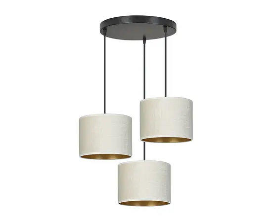 Подвес EMIBIG 1052/3PR 3 HILDE черный белый