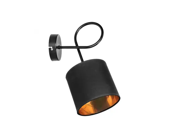 Sconce ADVITI VIGO 1 E27 black Sconce ADVITI VIGO 1 E27 black