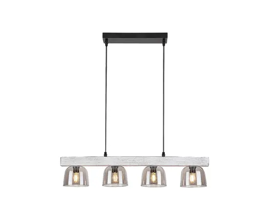 საკიდი Rabalux Cardamom 4 E14 3120 ლითონი ხე საკიდი Rabalux Cardamom 4 E14 3120 ლითონი ხე