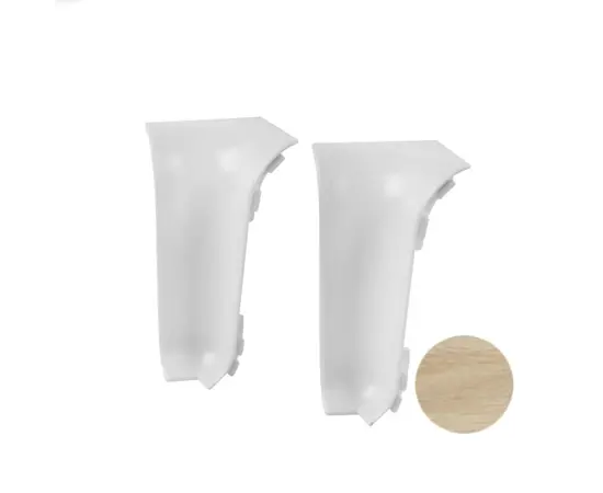 Внутренний угол для плинтуса VOX PVC Esquero E-606 дуб 2 шт.