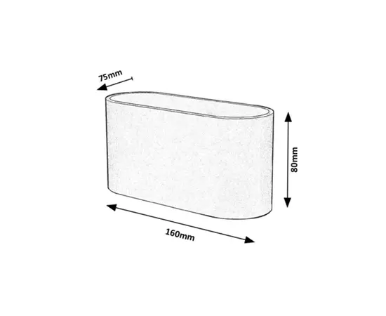 Бра Rabalux KAUNAS 1 G9 h80 L160 белый 7024 Бра Rabalux KAUNAS 1 G9 h80 L160 белый 7024
