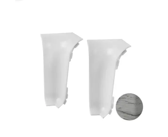 Внутренний угол для плинтуса VOX PVC Esquero E-631 дуб серый 2 шт.