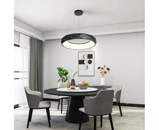 Подвес Sneha 2 60W PL2608 Ø450BK Черный