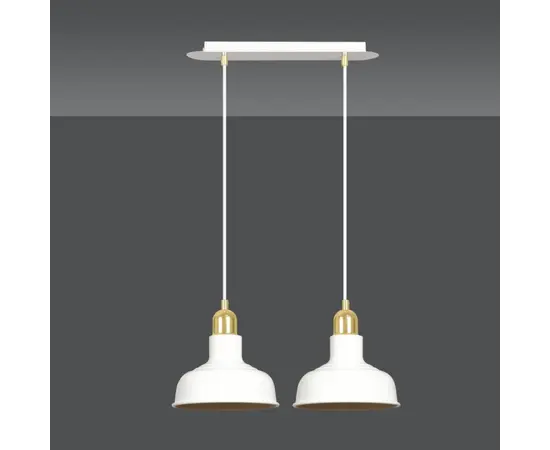 Подвес EMIBIG Ibor 2 E27 2x MAX 60W белый