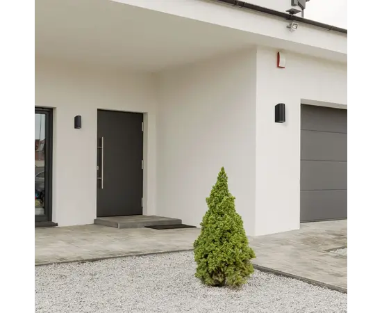 კედლის განათება Eko-Light EKO8319 Ovalis 2 GU10 IP44 ნაცრისფერი