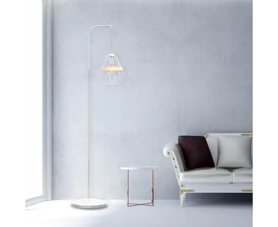 Торшер Milagro CLIFF 1 E27 белый Торшер Milagro CLIFF 1 E27 белый