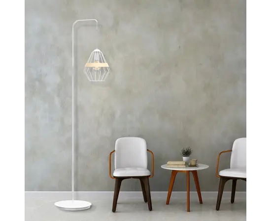 Торшер Milagro CLIFF 1 E27 белый Торшер Milagro CLIFF 1 E27 белый