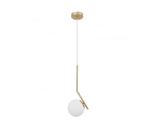 ჭაღი Pendent E27 1 2712 BK ოქროსფერი