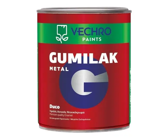 საღებავი ლითონის Vechro Gumilak Metal Duco ალუმინისფერი 750 მლ