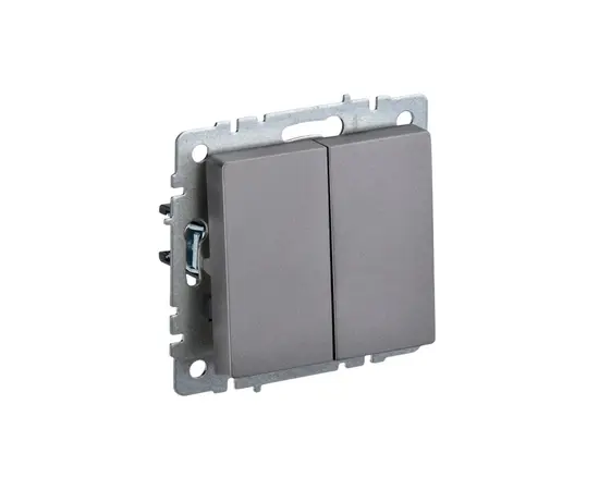 Switch pass-through without frame IEK BRITE 2 10A VS10-2-6-BrS Switch pass-through without frame IEK BRITE 2 10A VS10-2-6-BrS