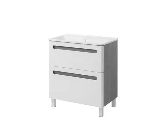 Bathroom vanity with washbasin Sanservice Kantri-70/lulia 70 cm