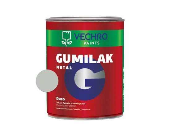 Oil paint for metal Vechro Gumilak metal No 622 light grey glossy 750 ml Oil paint for metal Vechro Gumilak metal No 622 light grey glossy 750 ml