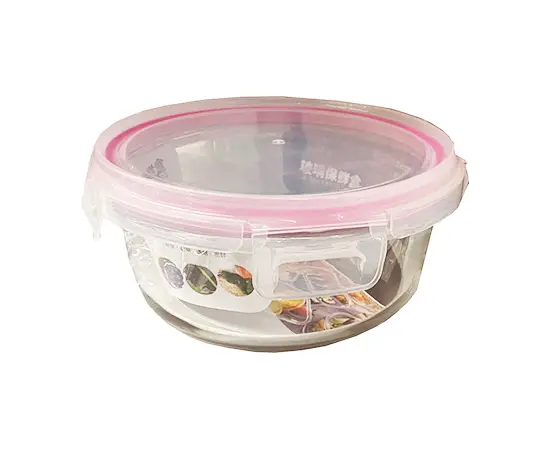Container glass with a plastic lid y-620 620 ml Container glass with a plastic lid y-620 620 ml