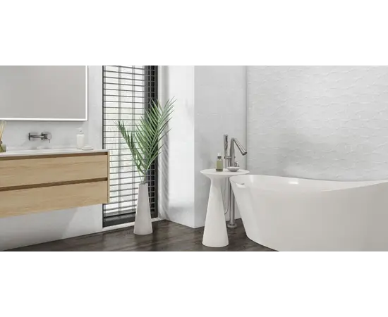 Tile Super Ceramica ONE WHITE RVTO 30X60cm