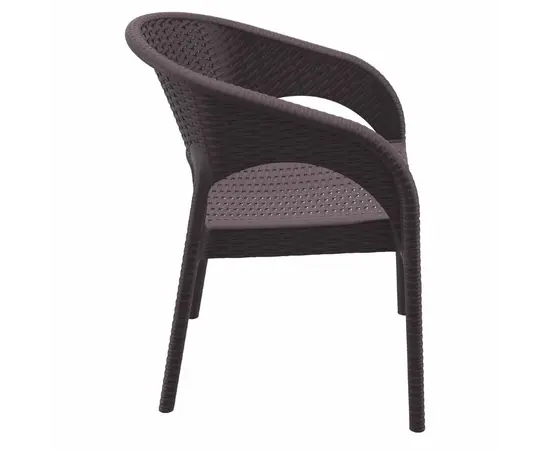 Armchair brown Panama 80x64x58 cm Armchair brown Panama 80x64x58 cm