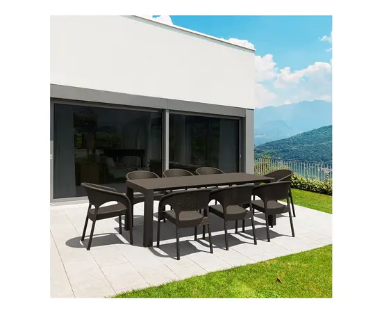 Armchair brown Panama 80x64x58 cm Armchair brown Panama 80x64x58 cm