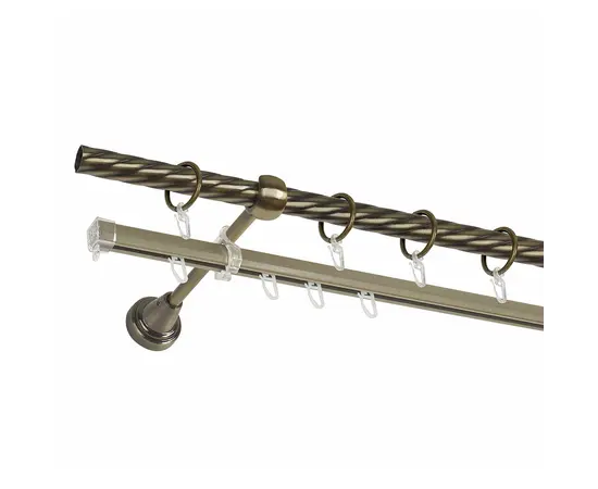 Карниз металлический Delfa СМ-2407/300/1Ш Карниз металлический Delfa СМ-2407/300/1Ш