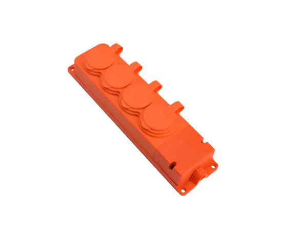 ბუდე  ByLion კაუჩუკის 4 IP44 16A ნარინჯისფერი