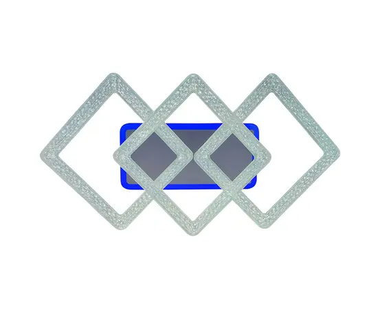 ჭაღი Bella Mita 96W+20W 3662-2+1C WH თეთრი