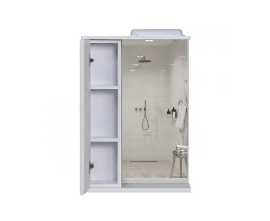 Cabinet with mirror ST-60 white 62x76x15 cm Cabinet with mirror ST-60 white 62x76x15 cm