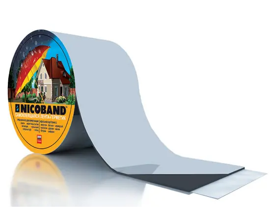 Самоклеящаяся лента NICOBAND серебристая 3 м х 10 см