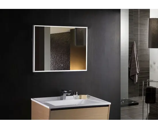 Mirror Silver Mirrors Santana 800x600 mm touch switch Mirror Silver Mirrors Santana 800x600 mm touch switch