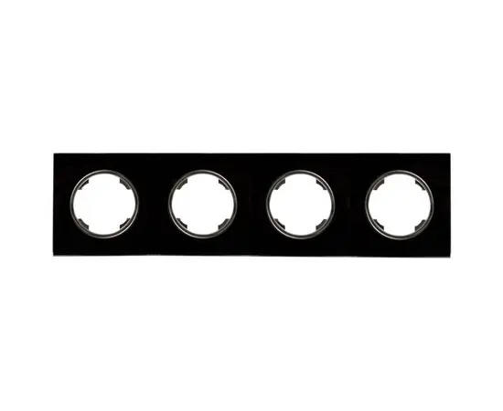 Рамка-стекло DPM Soul SEU1004GB 4 местная черная Рамка-стекло DPM Soul SEU1004GB 4 местная черная