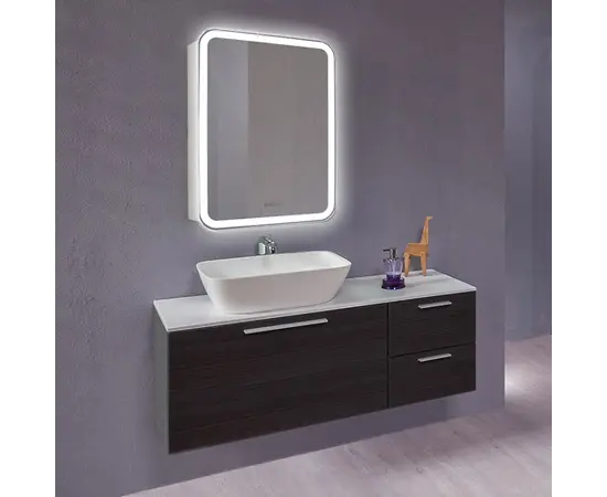 Cabinet with a mirror Silver Mirrors Fidge 60 Cabinet with a mirror Silver Mirrors Fidge 60