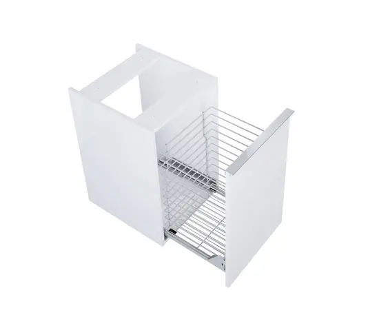 Commode Elita Look 40 with basket white matt 167608 Commode Elita Look 40 with basket white matt 167608