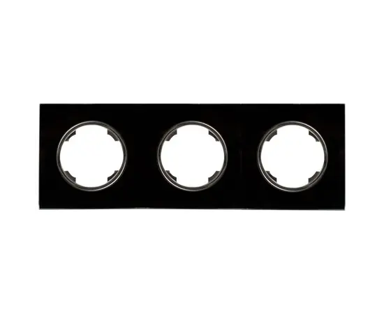 Рамка-стекло DPM Soul SEU1003GB 3 местная черная Рамка-стекло DPM Soul SEU1003GB 3 местная черная