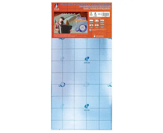 ქვესაგები ლამინატისთვის Solid 1000x250x5 მმ ქვესაგები ლამინატისთვის Solid 1000x250x5 მმ