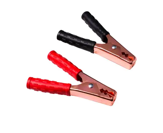 Crocodile clamp set DPM 200А black and red 2 pcs Crocodile clamp set DPM 200А black and red 2 pcs
