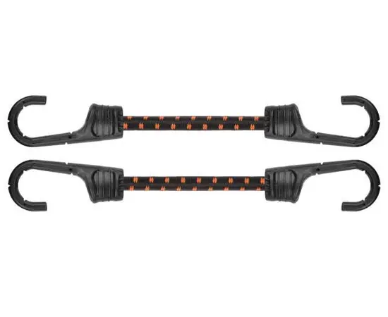 Резиновый шнур с крючками Bradas BCH2-08100BC-B 0.8x100 см 2 шт Резиновый шнур с крючками Bradas BCH2-08100BC-B 0.8x100 см 2 шт