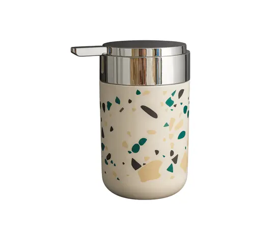 Liquid Soap Dispenser 13 cm Terrazzo