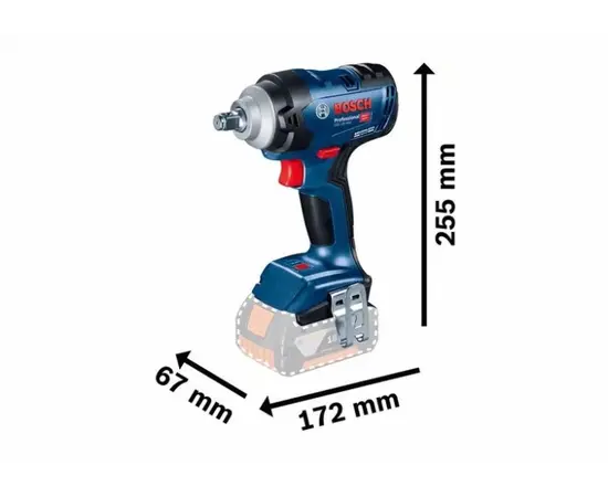 ქანჩსახრახნი დარტყმითი აკუმულატორის Bosch GDS 18V-400 Professional (06019K0020) ქანჩსახრახნი დარტყმითი აკუმულატორის Bosch GDS 18V-400 Professional (06019K0020)