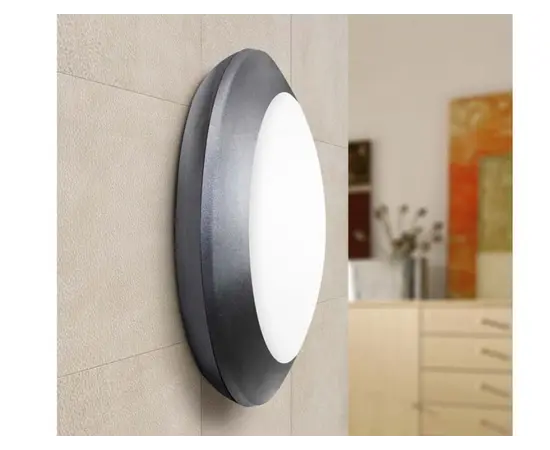 კედლის სანათი Fumagall BERTA E27 Ø275მმ h80 AYP27 IP66 კედლის სანათი Fumagall BERTA E27 Ø275მმ h80 AYP27 IP66