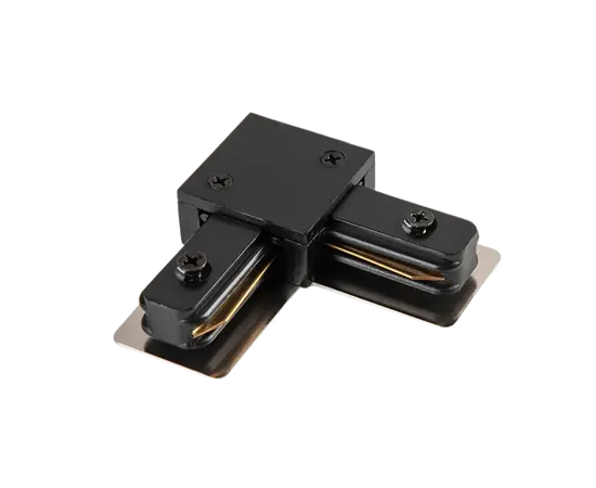 Соединитель New Light L образный черный WSO-53