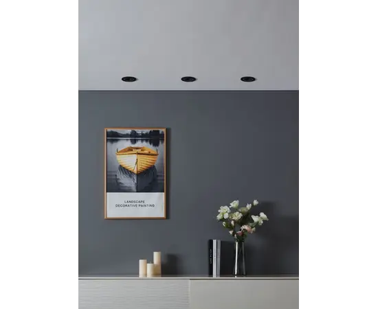 შეკიდული ჭერის სანათი Eglo 900764 CAROSSO RGB შავი