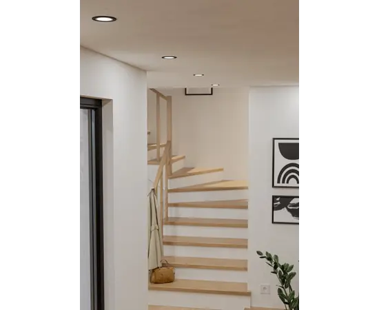 შეკიდული ჭერის სანათი Eglo 900764 CAROSSO RGB შავი