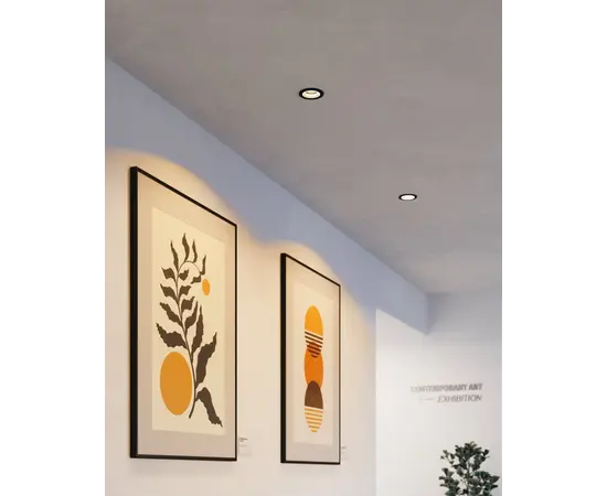 შეკიდული ჭერის სანათი Eglo 900764 CAROSSO RGB შავი