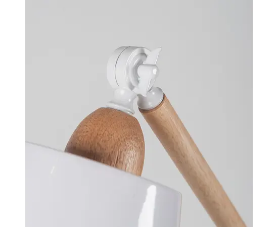 Торшер New Light TY-3020 E27 белый дерево