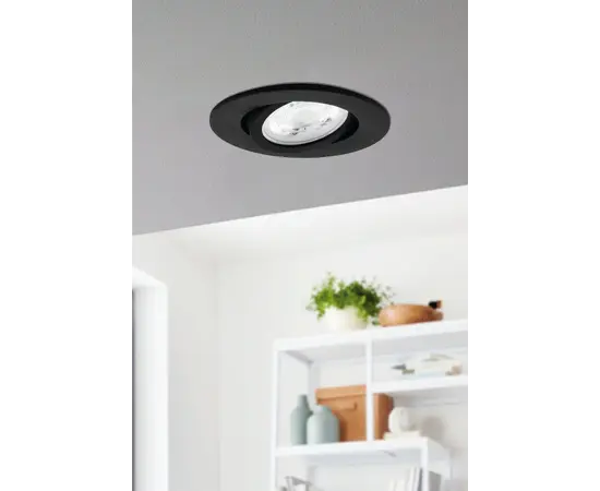 შეკიდული ჭერის სანათი Eglo 99669 SALICETO RGB შავი