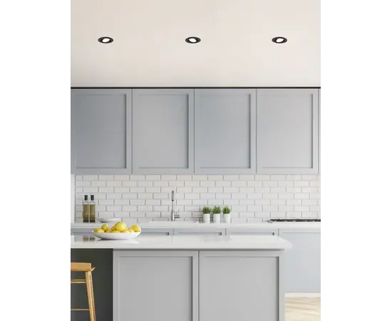 შეკიდული ჭერის სანათი Eglo 99669 SALICETO RGB შავი